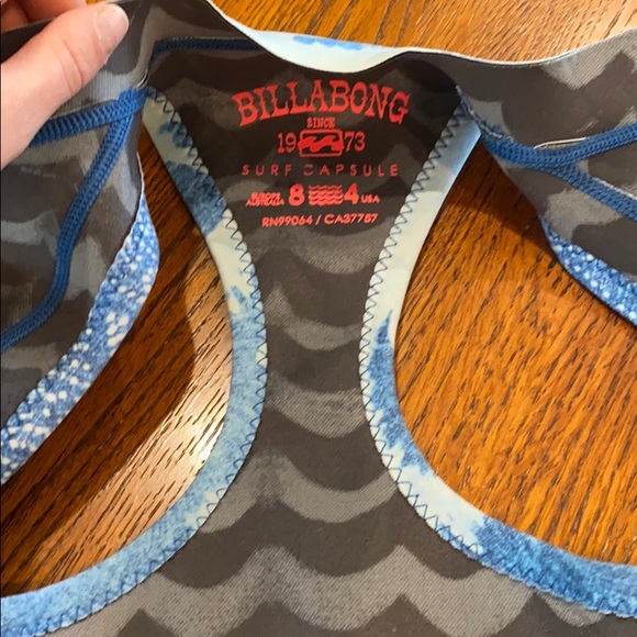 Billabong Zip Rash Guard - Picture 2 of 5